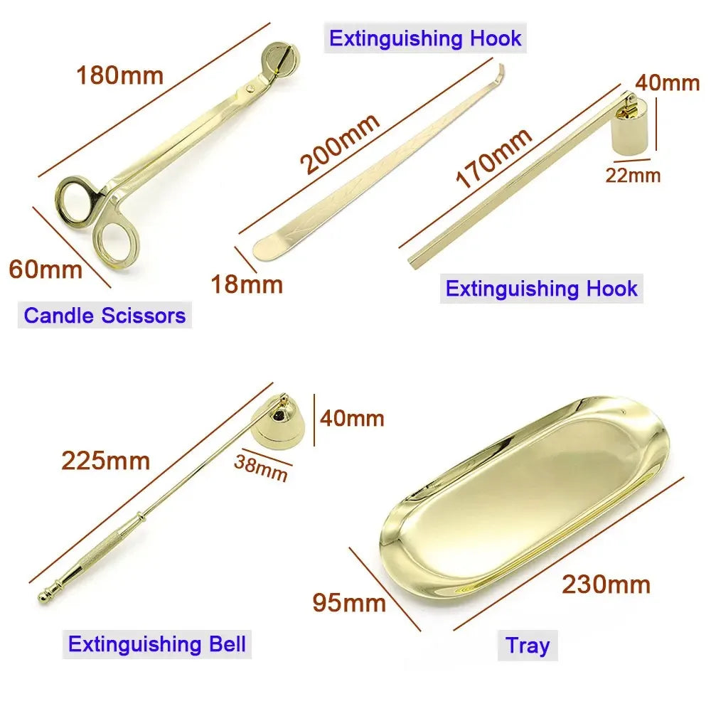 2026 3/5 Styles Candle Extinguishers Scented Candle Trays