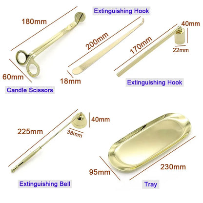 2026 3/5 Styles Candle Extinguishers Scented Candle Trays
