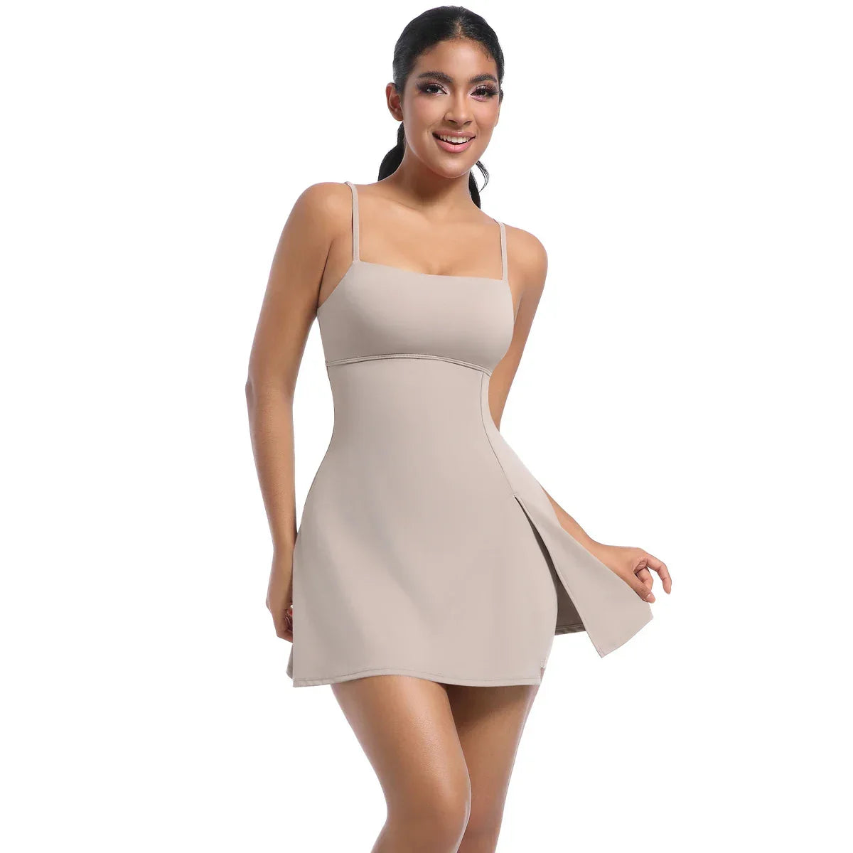 Women Yoga Tennis Skirts Gym Golf Running Sports Fitness Jumpsuit Skirt Sports Overalls Fitness Suits Gym Tracksuit Dance Skirt - Empire P.E