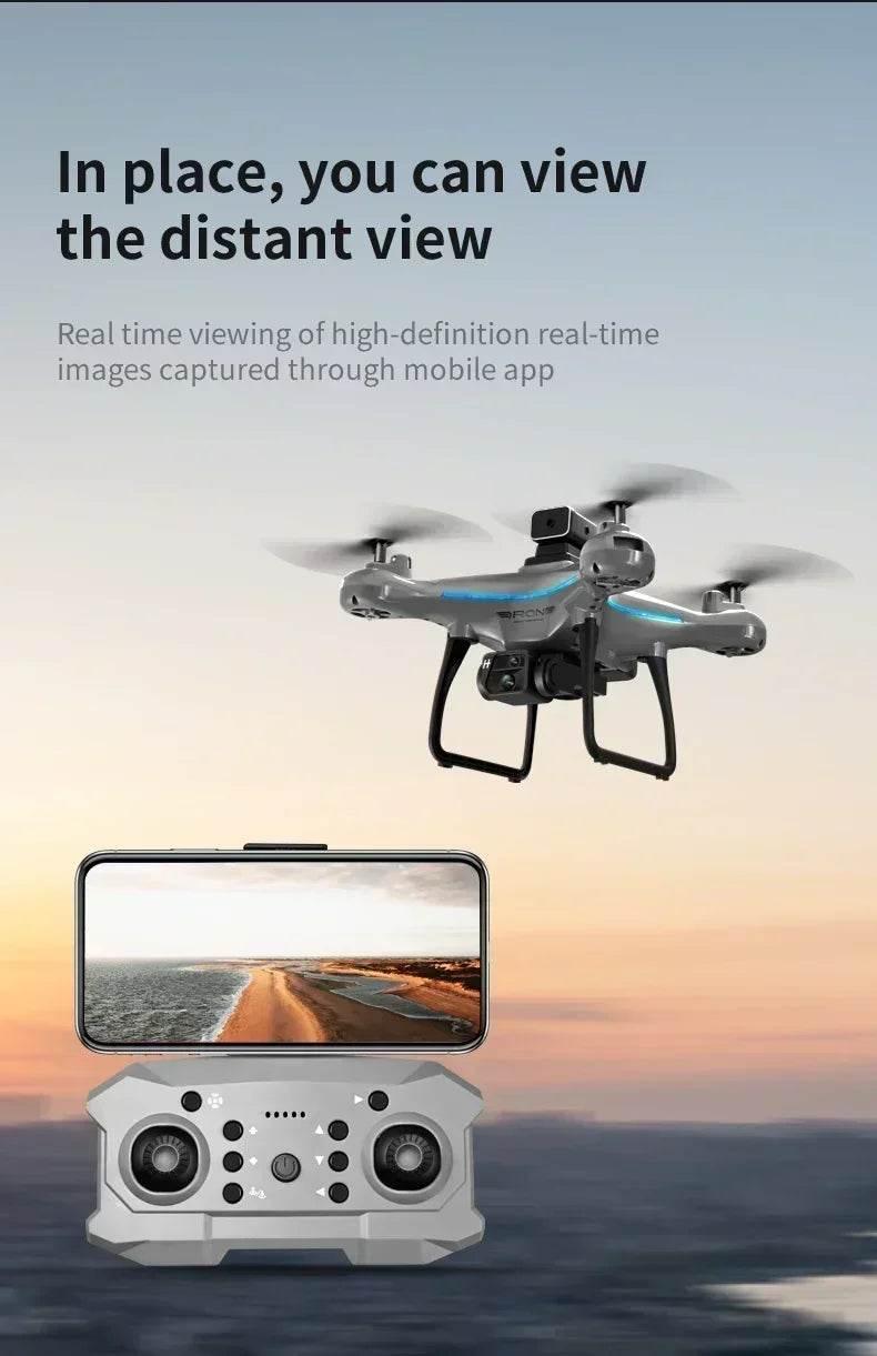 2025 KY102 Drone 8K Professional Dual Camera Brushless Quadcopter Obstacle Avoidance Optical Flow Aerial Drone RC 10000M - Empire P.E