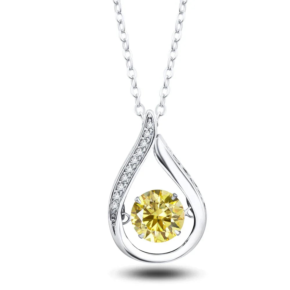 Real 925 Silver Moissanite Jewelry Set - Empire P.E