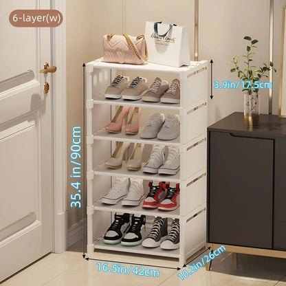 1pc 6/8 Layers Shoe Organizer Rack