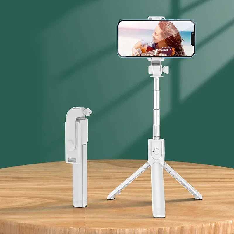 Selfie Stick Telescopic Travel Handheld Tripod Phone Stand