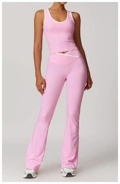 Yoga Set 2 Pieces Workout Outfits Fitness - Empire P.E