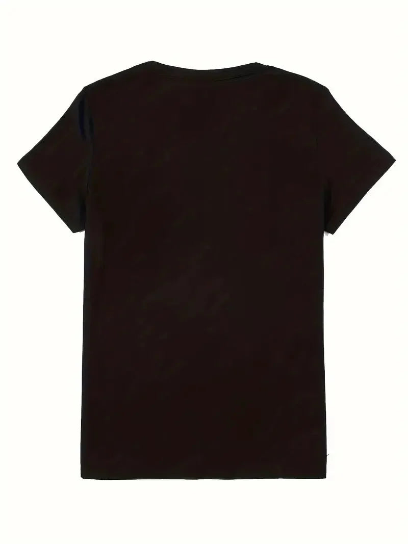 T-Shirt, Short Sleeve Crew Neck Casual Top - Empire P.E