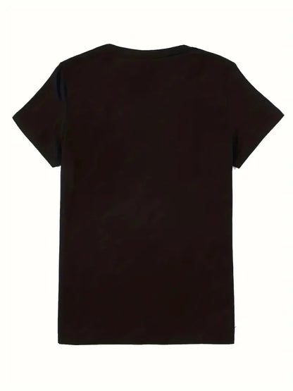 T-Shirt, Short Sleeve Crew Neck Casual Top - Empire P.E