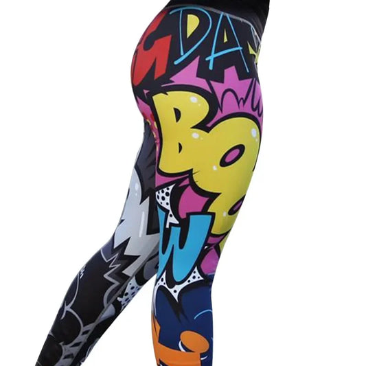 Print Yoga Pants Women Unique Fitness - Empire P.E