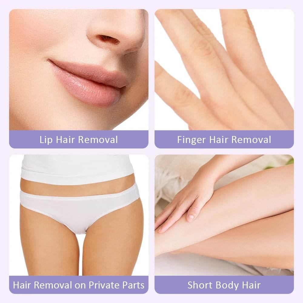 Electric Razors for Women 5 In 1 Bikini Trimmer Face Shavers Hair Removal for Underarms Legs Ladies Body Trimmer Home Appliances - Empire P.E