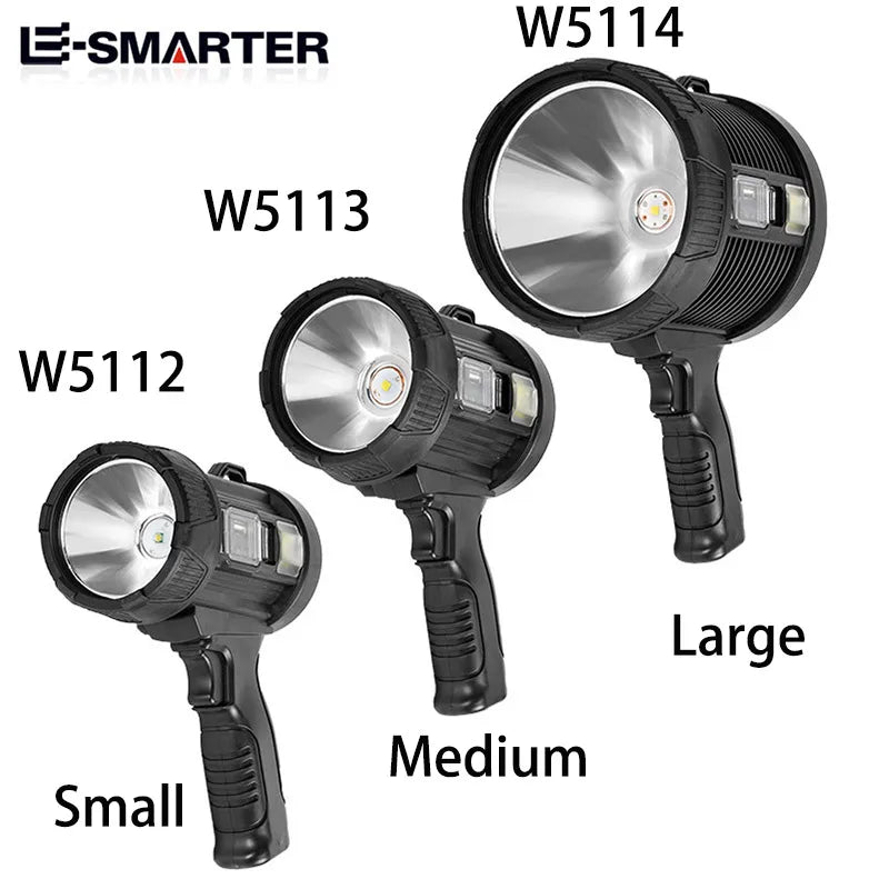 Rechargeable Spotlight 900000 Lumens Led Spot Lights