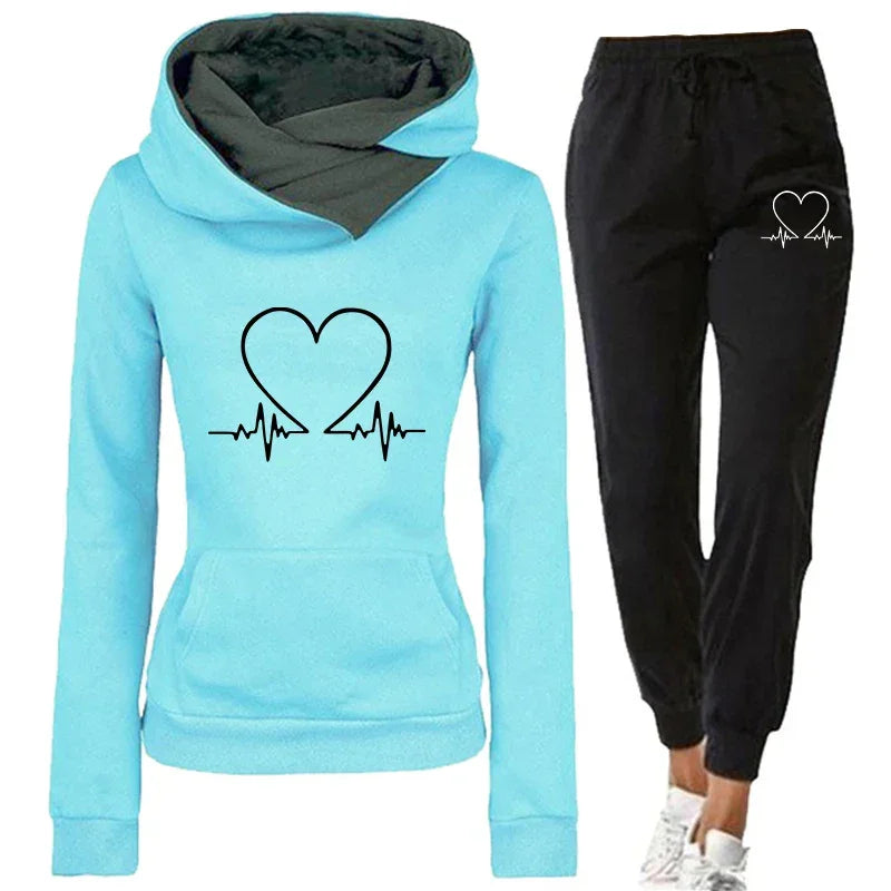 Woman Tracksuit Two Piece Set - Empire P.E