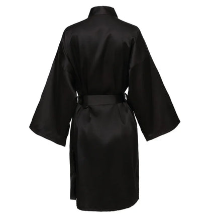 Satin Bridesmaid Bathrobe - Empire P.E