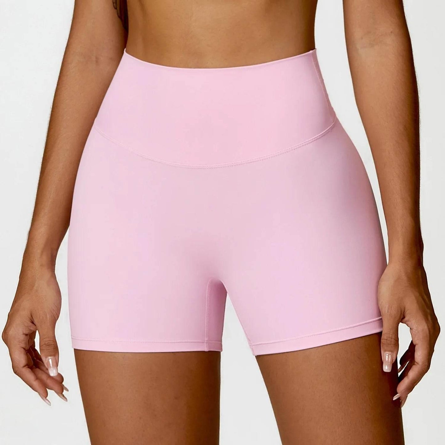New Women Yoga Shorts High Waist Beautiful Buttocks Gym Sexy Feel V-shaped Shorts Sports Fitness Tights Push up Run Leggings - Empire P.E