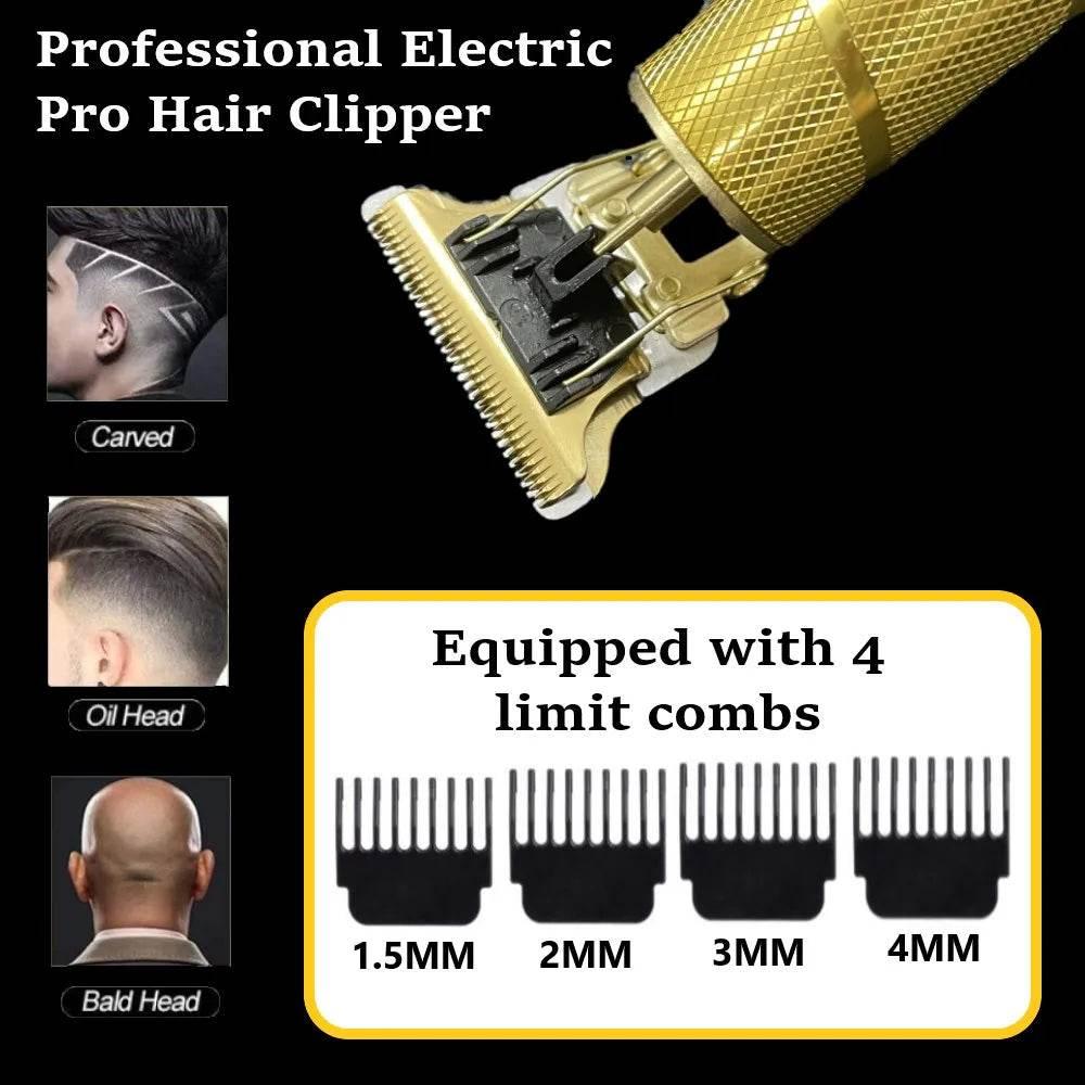 Clipper Electric Hair Trimmer for men Electric shaver professional Men's Hair cutting machine Wireless barber trimmer - Empire P.E
