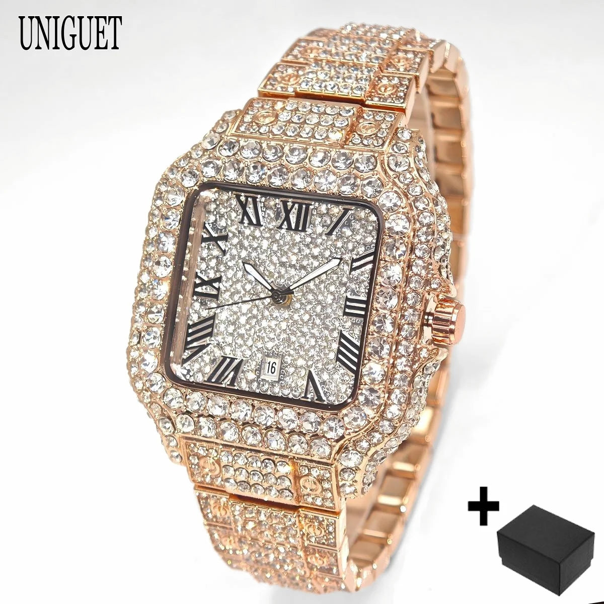 Cool Men's  Luxury Stainless Steel Quartz Watch