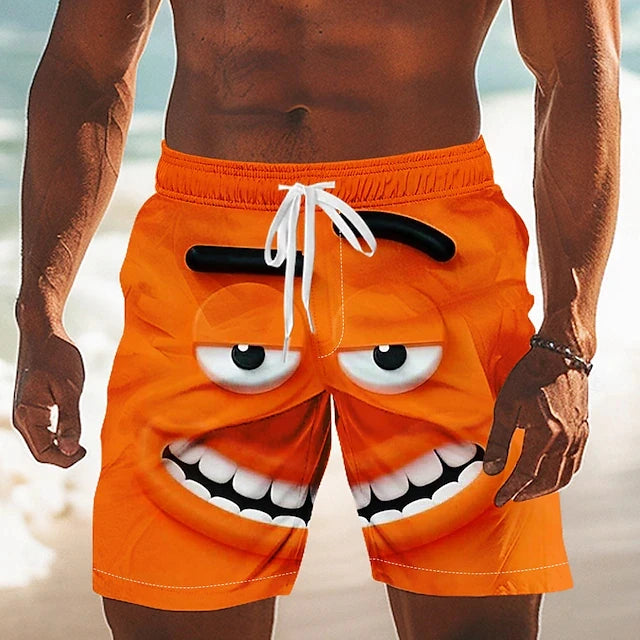 Men's 3D Print Board Shorts