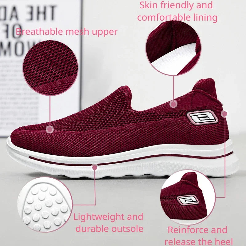 Women Summer Flying Weave Sneakers