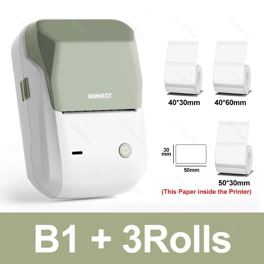 Portable Thermal Printer With Tapes 2 Inch Adhesive - Empire P.E