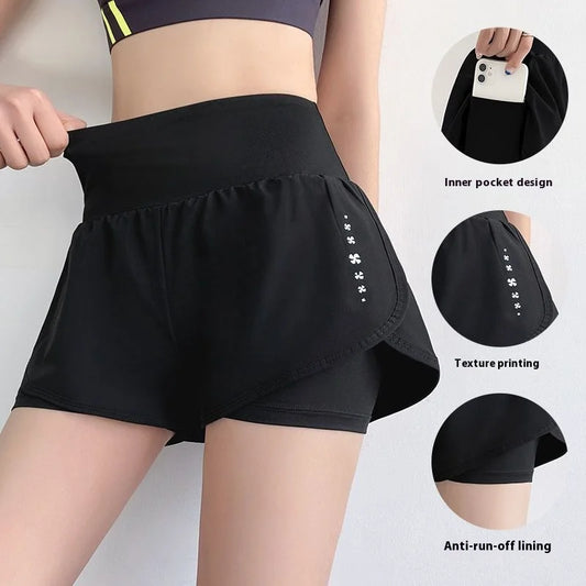 Yoga Wear Pockets Sports Shorts Female - Empire P.E