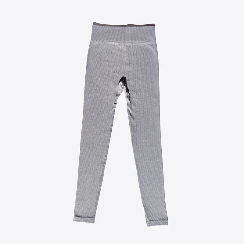New Ribbed Seamless Yoga Pants High Waist Gym Leggings - Empire P.E