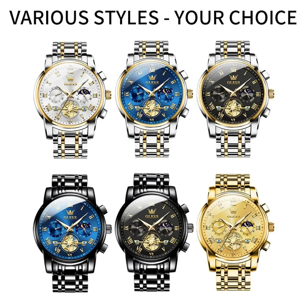 Mens Watches Classic Roman Scale - Empire P.E