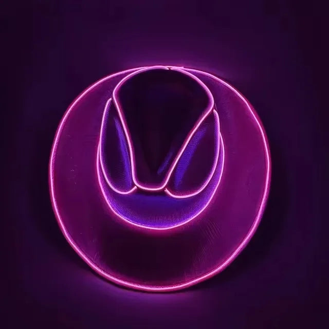Lights Cowboy Cowgirl Hat with LED Light Up Cap - Empire P.E