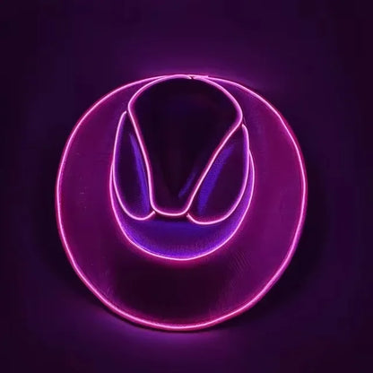 Lights Cowboy Cowgirl Hat with LED Light Up Cap - Empire P.E