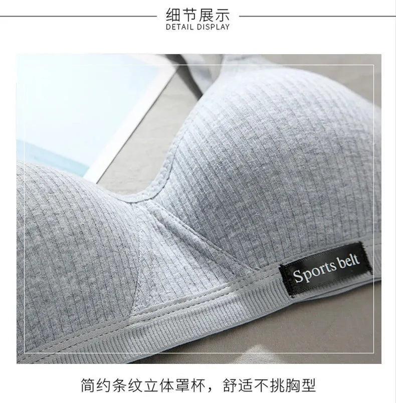 Cotton Underwear Women AB Cup Bra Wireless - Empire P.E