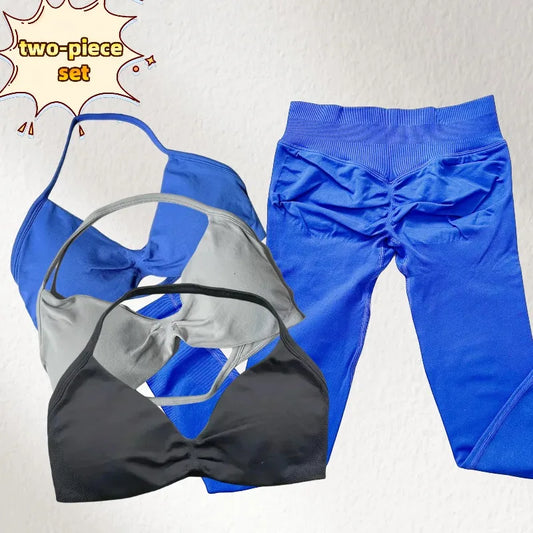 Yoga Two-piece Set 2025 Women's Gym Yoga Fitness Set - Empire P.E