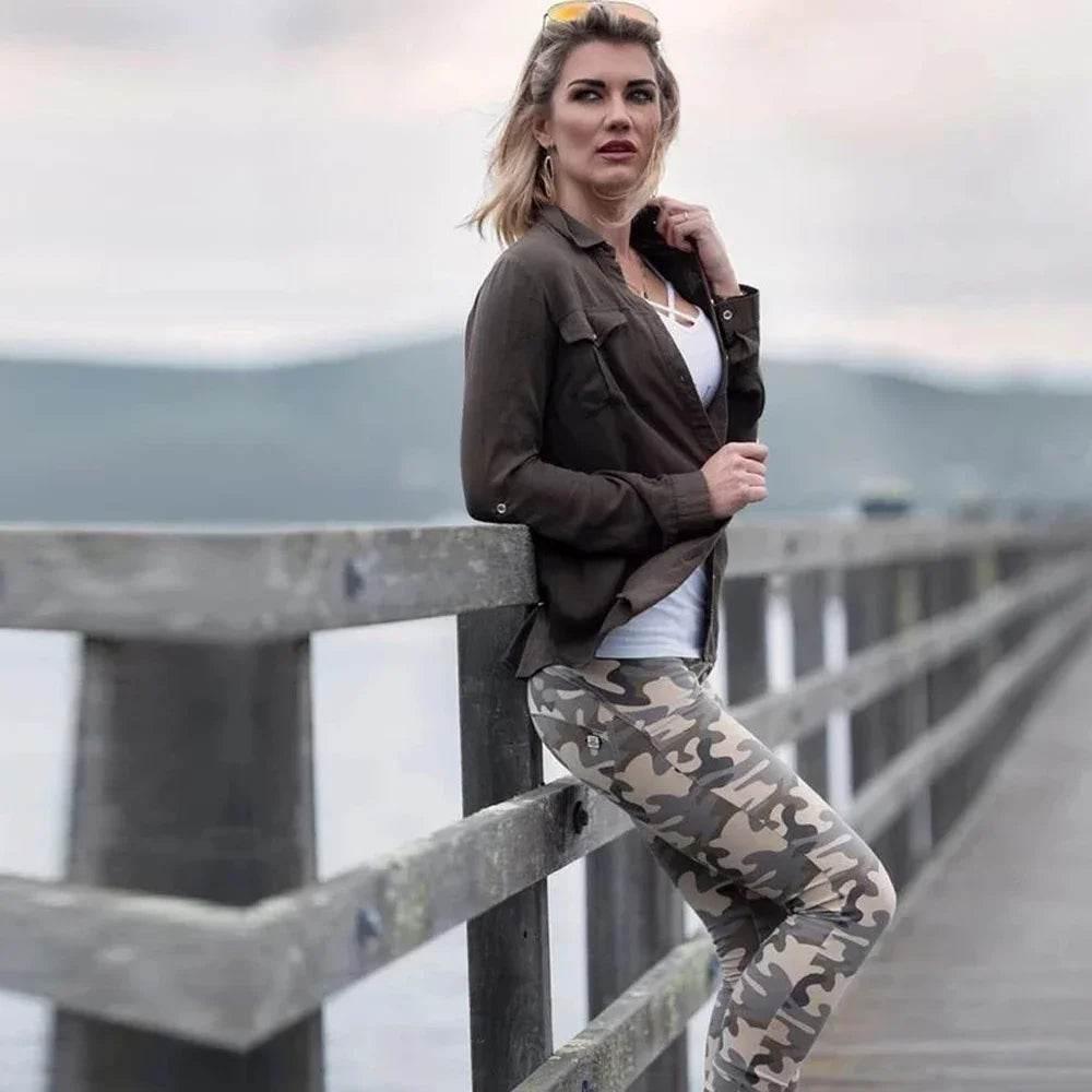 Camo Leggings Yoga Pants - Empire P.E
