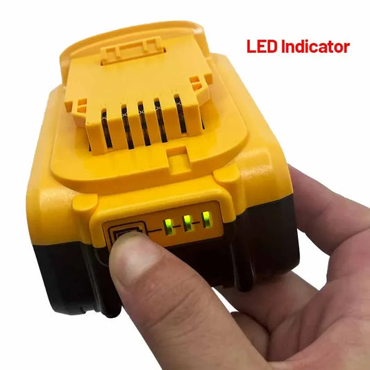 New 100% Original 12000mAh 20V for Dewalt Power Tool Battery DCB206 20V 18.0Ah Battery DCB206 20V Battery DCB205 DCB200 - Empire P.E