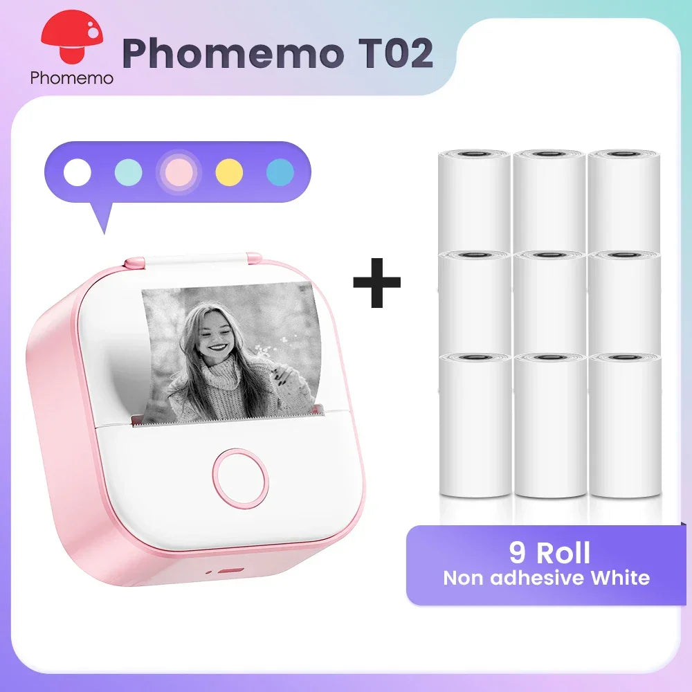 Pocket Printer Mini Portable Label Maker Self-adhesive - Empire P.E