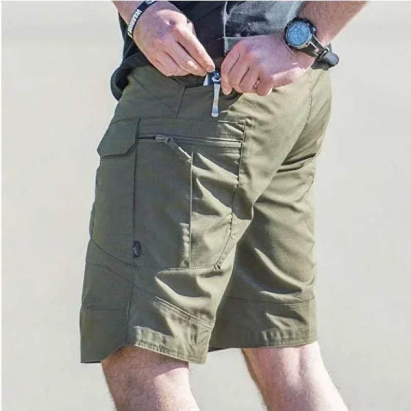 Including Belt Waterproof Quick Dry Multi-pocket Short Pants - Empire P.E