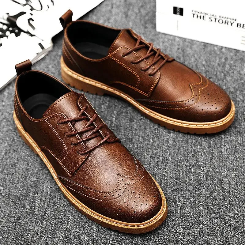 Lace Up Business Men's Formal Shoes