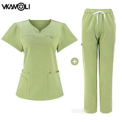 NEW Slim fitting elasticity Scrubs sets