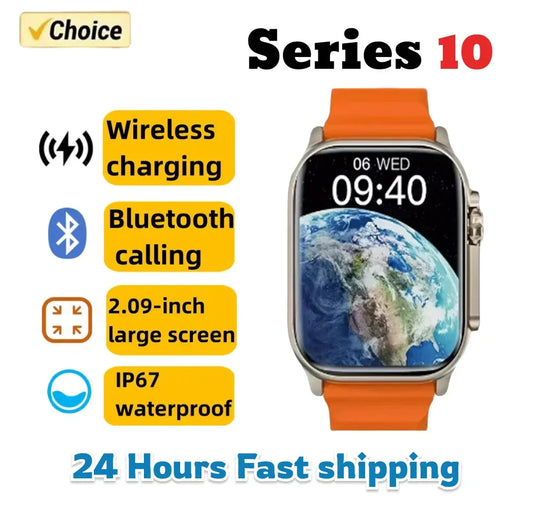 2025 New Smart Watch Series 10 Screen Bluetooth Call Heart Rate