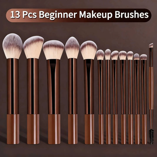 13pcs/set Professional Cosmetic Brushes Kit