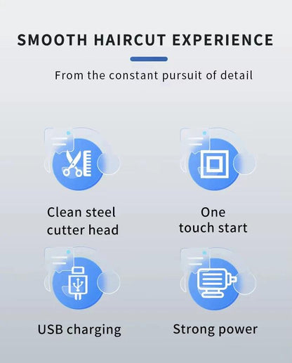 Kemei KM-PG809A KM-PG232 LCD USB Charging Hair Clipper Adjustable - Empire P.E