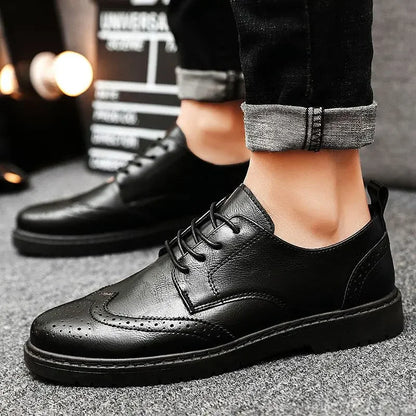 Lace Up Business Men's Formal Shoes