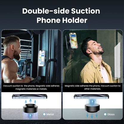 2025 Vacuum Magnetic Car Phone Suction Cup