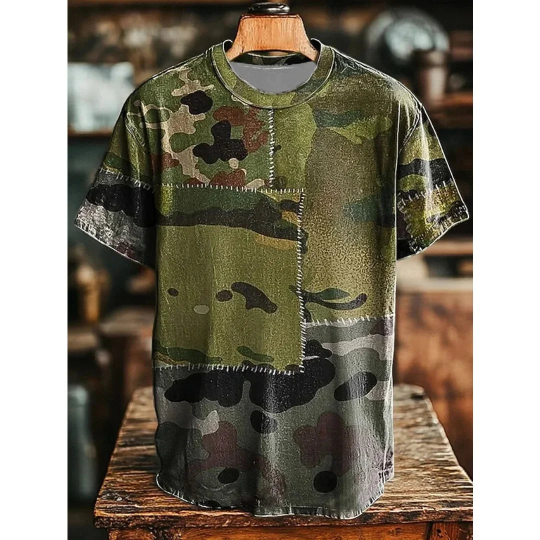 Men's Retro Print T-Shirts - Empire P.E
