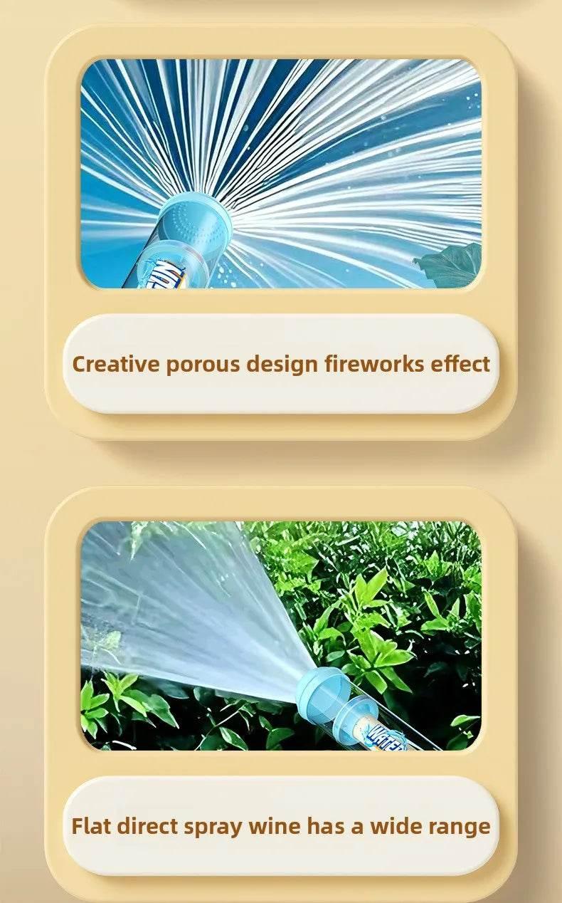 Fireworks Spray Water Pull-Back Water Gun Outdoor Splash Games for Pool Lawn Activities Kids Summer Interactive Water Spray Toys - Empire P.E