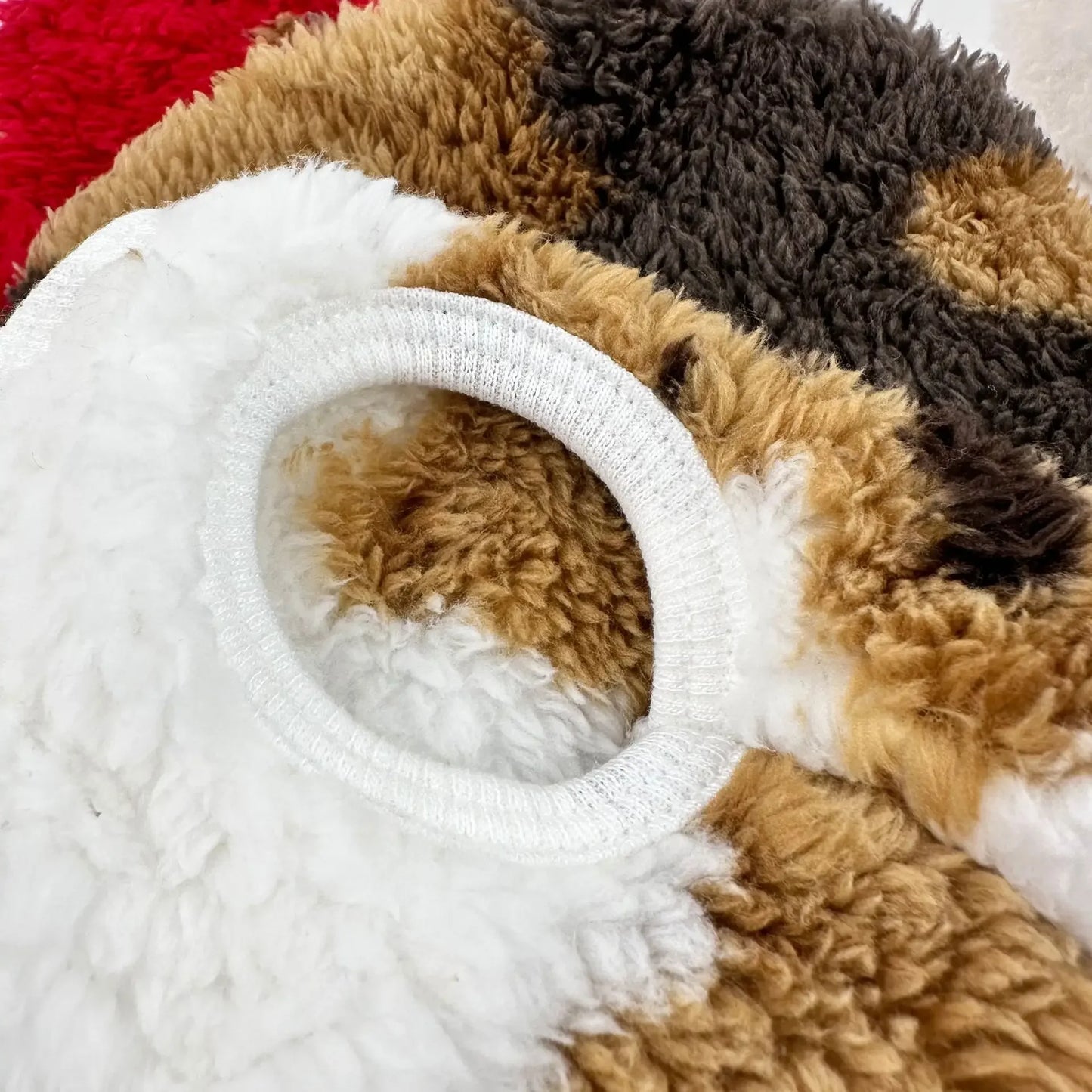 Teddy Bear Pattern Dog Sweater