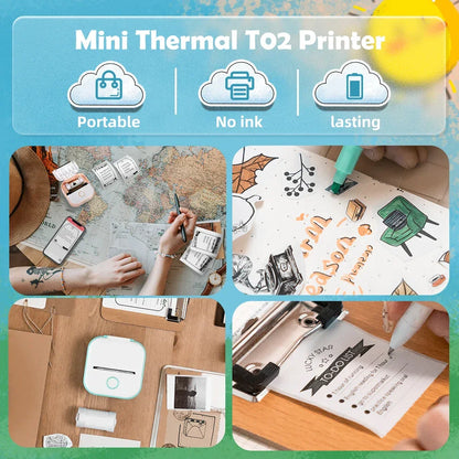 Portable Mini Thermal Printer Wireless - Empire P.E