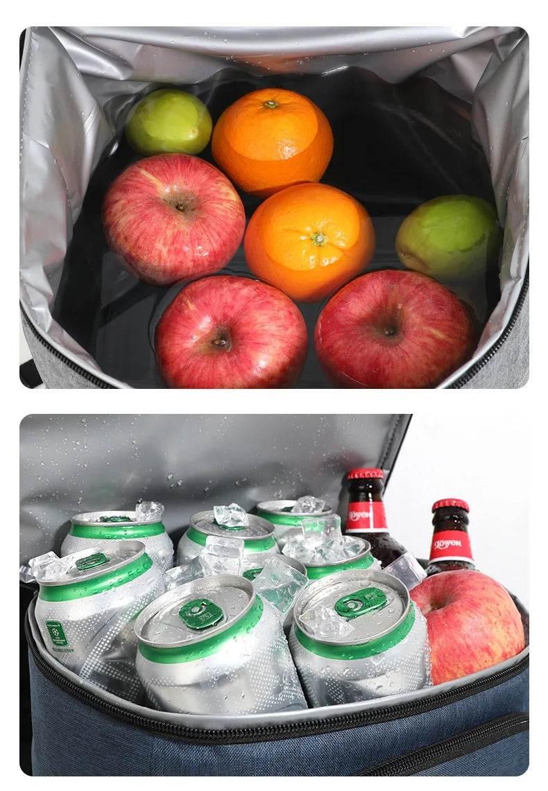 Outdoor Cooler Picnic Thermal Backpacks Insulated Bag Beach Sports Hiking Backpack Camping Lunch Travel Fridge Pouch Picnic Bag - Empire P.E