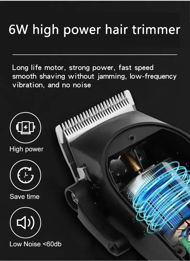Magicful Professional Hair Clipper Lithium Battery USB Chargeable - Empire P.E