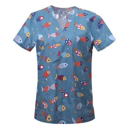 S-XXL 100%Cotton Scrubs Uniforms - Empire P.E