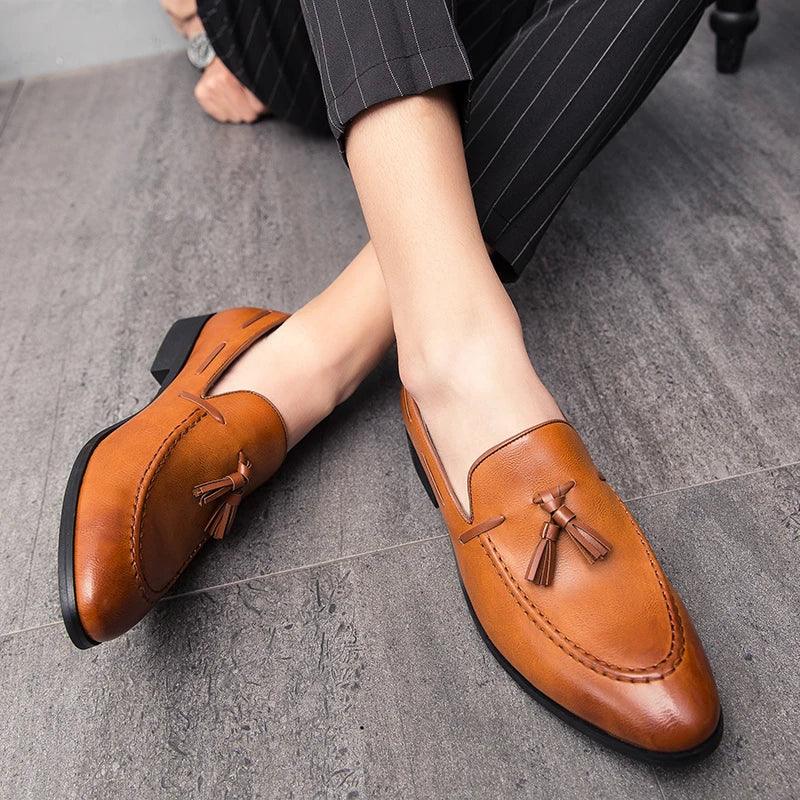 Wedding Shoes For Men Slip On Loafers - Empire P.E