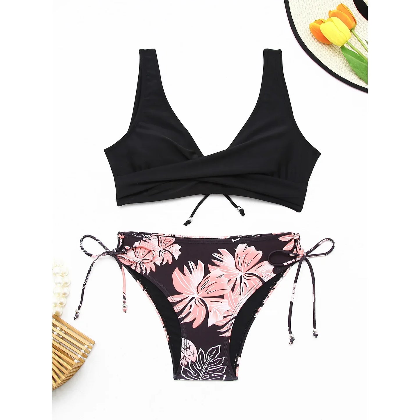 Women Biquini Two Pieces Swimsuit