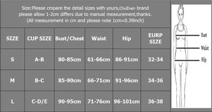 Black High Waisted Bikini Push Up Women - Empire P.E