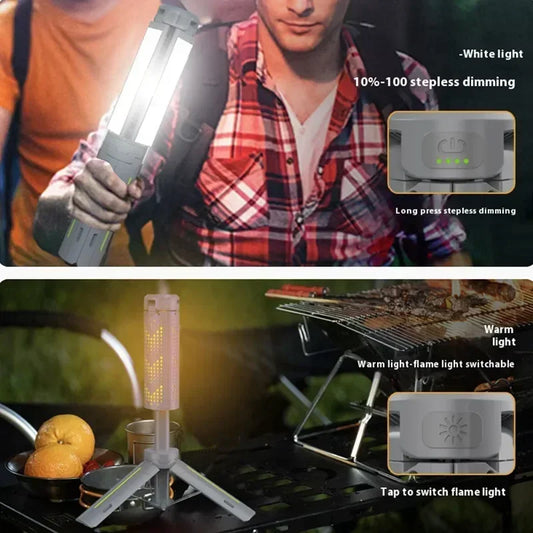 8000mAh Telescopic Camping Lantern, Rechargeable Waterproof - Empire P.E